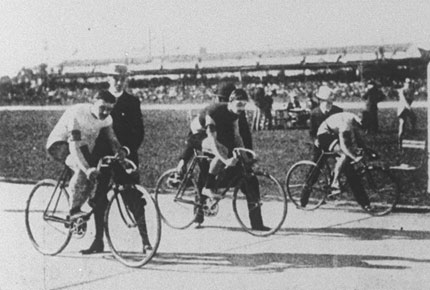 1900 CYCLE RACE PARIS EXPOSITION